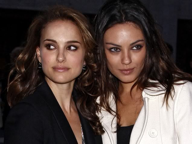 Natalie Portman & Mila Kunis I went to see Black Swan and was completely