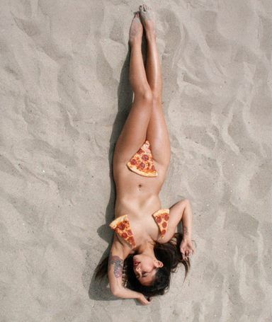 Pizza Bikini author Unknown