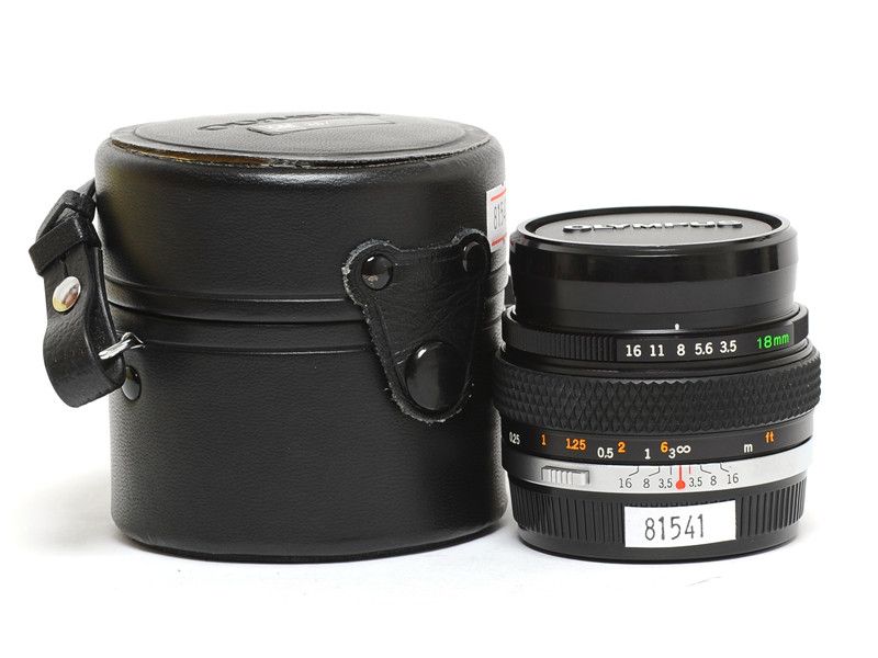 Olympus Auto-W 18mm F/3.5 Lens, OM-System Olympus Auto-W 18mm F/3.5 Lens, OM-System