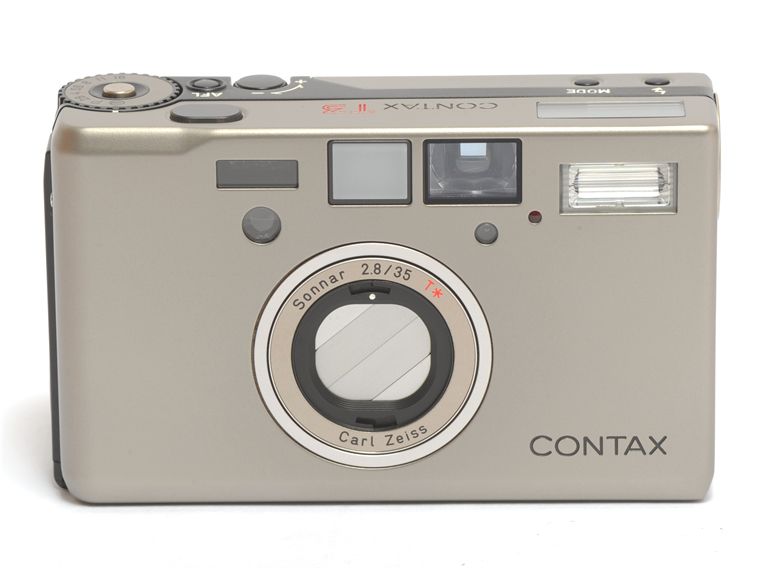 98新 康泰时 contax t3 傻瓜相机*超美品连盒*