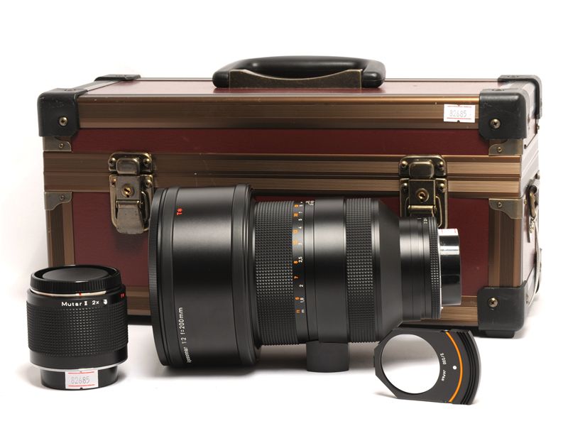Contax Aposonnar 200mm F/2 MMJ Lens w/Mutar II 2x Teleconverter Contax Aposonnar 200mm F/2 MMJ Lens w/Mutar II 2x Teleconverter