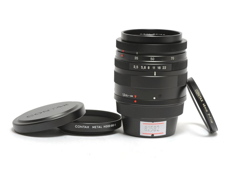 Contax G Vario-Sonnar 35-70mm F/3.5-5.6 Black Lens w/GG-1 Hood S Contax G Vario-Sonnar 35-70mm F/3.5-5.6 Black Lens w/GG-1 Hood S