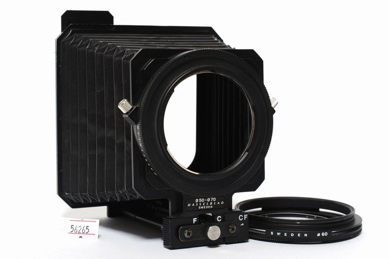 Hasselblad 50-70 Universal Bellow Lens Hood w/B50 & B60 Bayonet Hasselblad 50-70 Universal Bellow Lens Hood w/B50 & B60 Bayonet