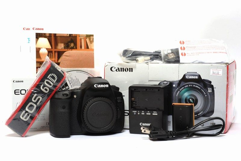 Canon 60D 18.0 MP Digital SLR Camera Body Canon 60D 18.0 MP Digital SLR Camera Body