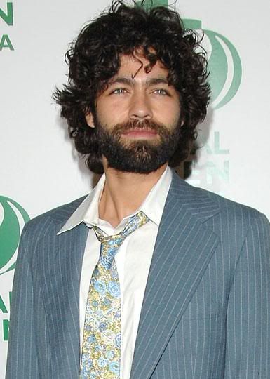 Adrian Grenier full beard. First, men can choose whether to wear sideburns, 
