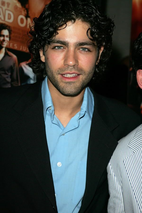 Photo Of Long Wavy Formal Hair Styles Adrian Grenier curly formal hairstyle.