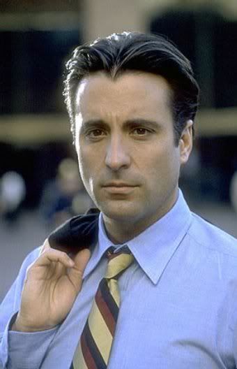 Andy Garcia hairstyle.
