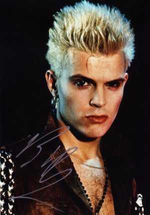 Punk Hair Styles on Billy Idol Hairstyle While Talking About Rock Music There Is Hardly