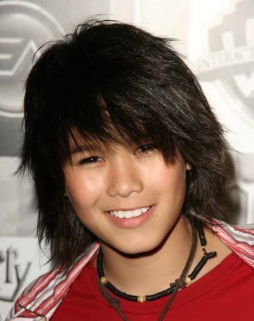 cool boys hairstyles from Boo Boo Stewart. Boo Boo Stewart's shaggy layered 