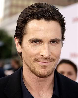 Christian Bale hairstyle.