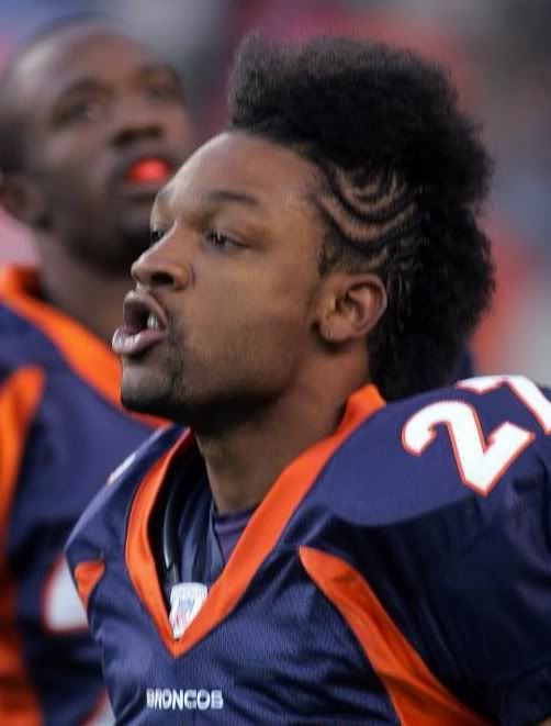 Photo of Darrent Williams men frohawk haircut