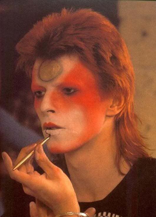 female mullet hairstyles. David Bowie Mullet hairstyle.