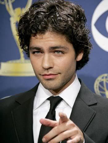 Curled Hairstyles on Adrian Grenier Curly Formal Hairstyle Adrian Has Naturally Curly Hair
