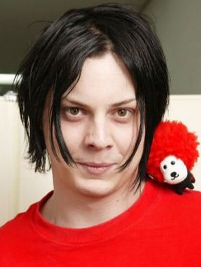 mens medium hairstyles. Jack White medium hairstyle.