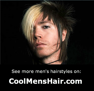 punk short hairstyle. Cool men#39;s short hairstyles