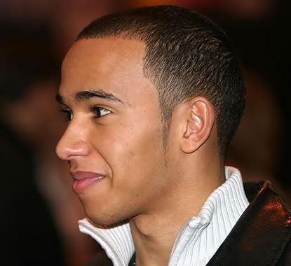 Lewis Hamilton buzz haircut 