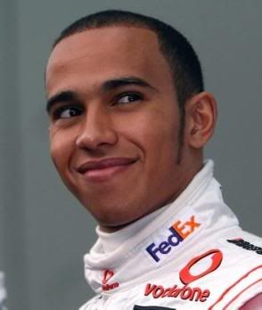 Lewis Hamilton buzz cut hairstyle 