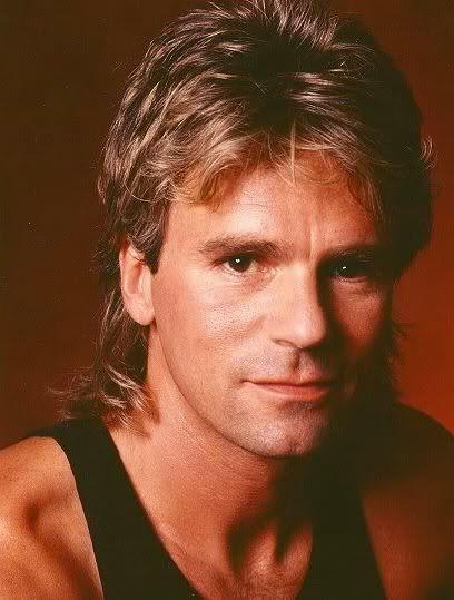 Image of MacGyver Mullet Hairstyle 