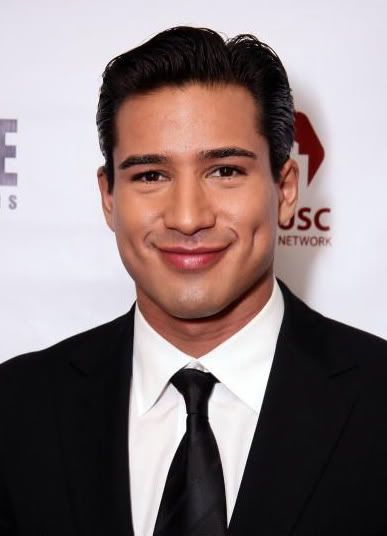 Mario Lopez classic formal hairstyle