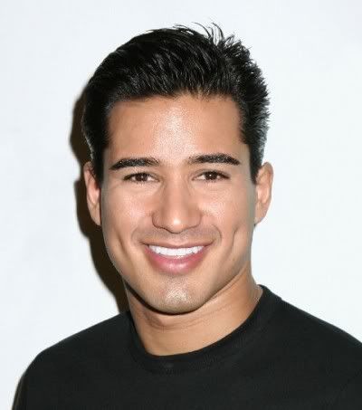 new Mario Lopez tapered hairstyle. Mario Lopez hairstyle