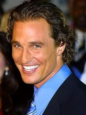 Matthew McConaughey curly hairstyle 