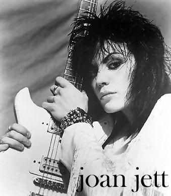 Joan Jett mullet hairstyle