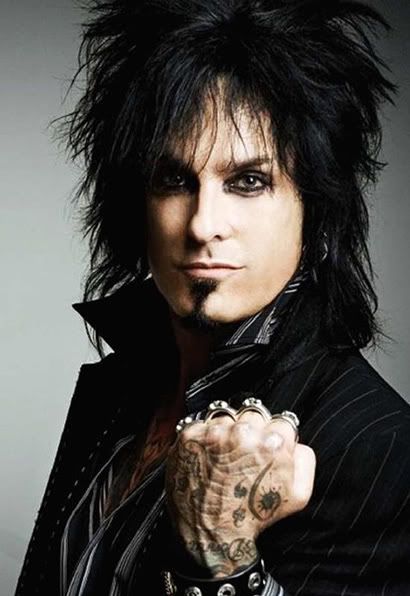 Mens hairstyle from Nikki Sixx