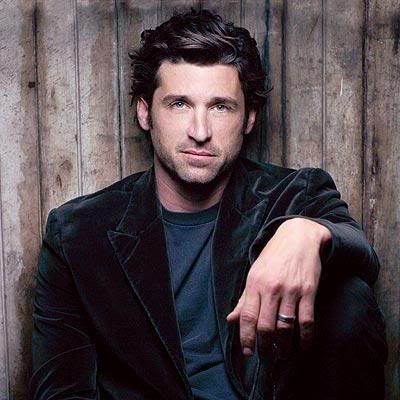 Hairstyles For Thick Curly Hair Men. Patrick Dempsey Wavy Hairstyle