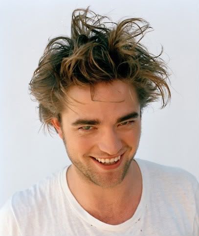 Pattinson messy haircut