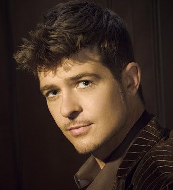 Robin Thicke hairstyles 
