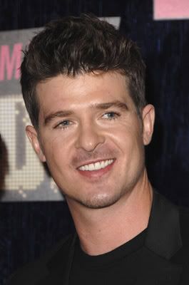 Robin Thicke short hairstyles 