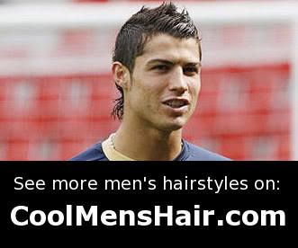 Ronaldo Mullet on Cristiano Ronaldo With His Trendy Fauxhawk Mullet Hairstyle