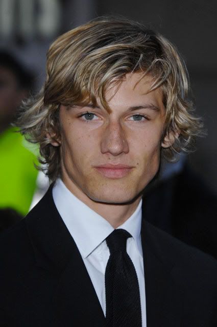 Alex Pettyfer formal hairdo. His current choice of hairstyle is very closely 
