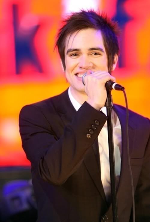 Brendon Urie is the lead singer of Panic! at the Disco, a rock band from Las 