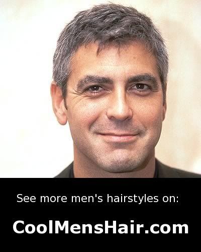 Clooney hairstyle