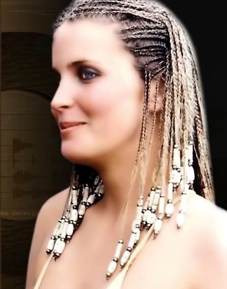 corn row hairstyles. Bo Derek cornrow hair