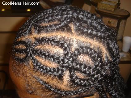 Cornrows hairstyle 