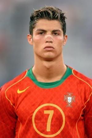 cristiano ronaldo haircut back. Ronaldo faux-hawk mullet style