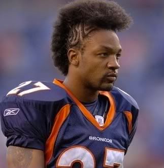 Picture of Darrent Williams men afro mohawk hairstyles