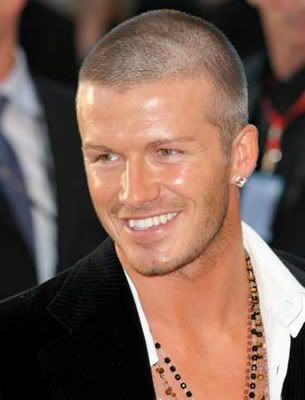 Beckham Mohawk Hairstyle on David Beckham Buzz Cut Hairstyle