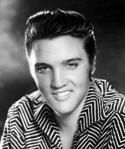 Elvis Presley pompadour hairstyle