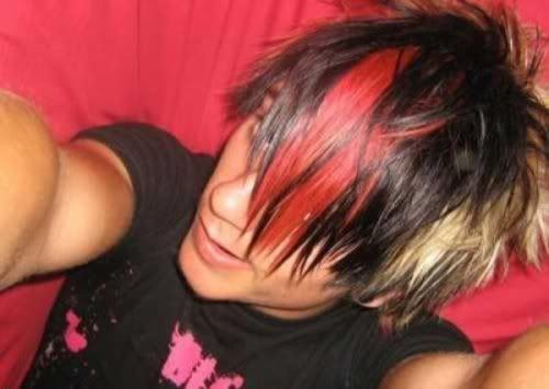 hot emo guys with blue eyes and black. » List of Hot Emo Hairstyles