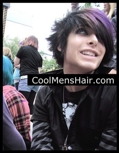 emo hair style