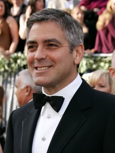 George Clooney HairstyleTagged as one of the sexiest men alive George 