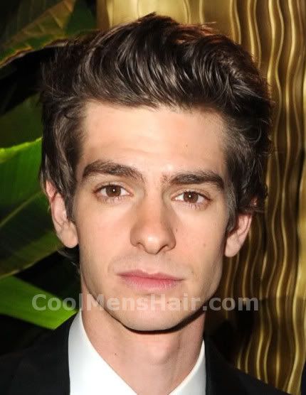 Photo/image of Andrew Garfield hairstyle. 