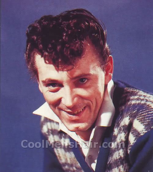 Photo of Gene Vincent Rock and Roll hairstyle. - GeneVincentRockAndRollHairstyle