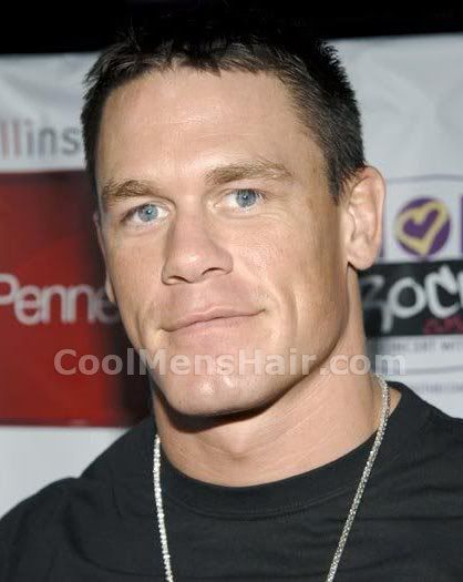 Picture of John Cena haircut for men.