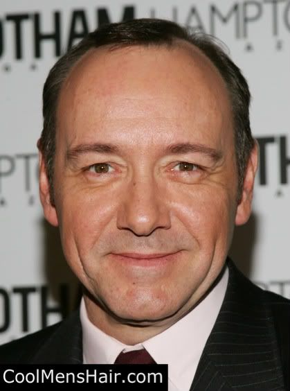 Photo of men hairstyle: Kevin Spacey short hairstyle.