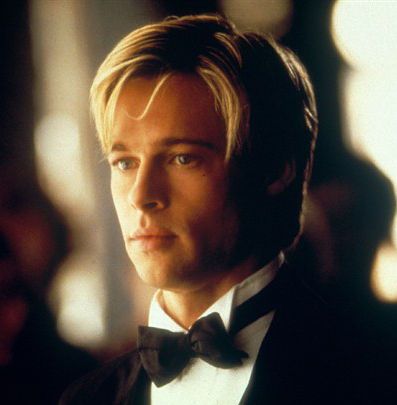 Image of Brad Pitt hair in Meet Joe Black.