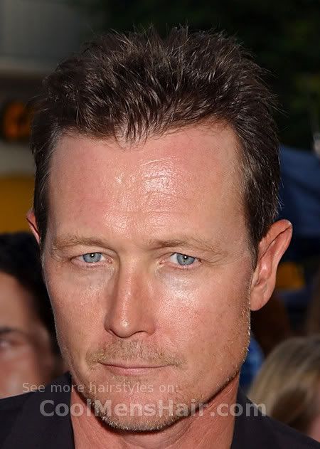 Picture of Robert Patrick spiky hairstyle.